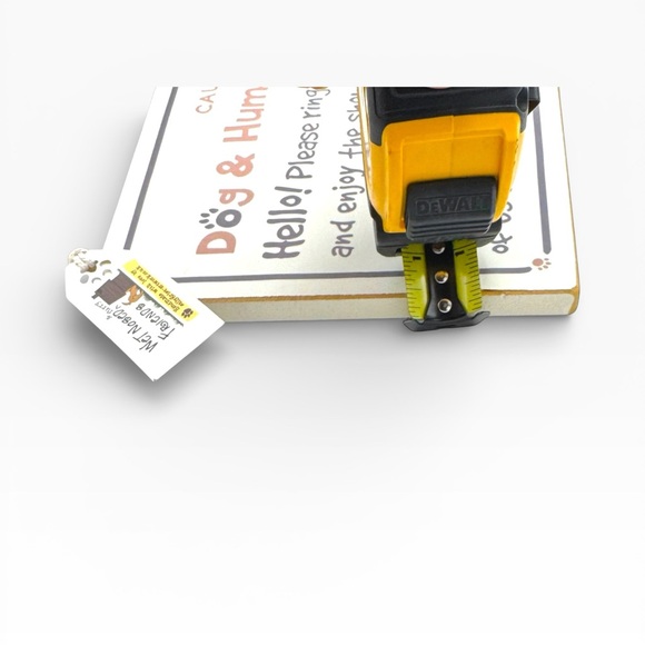 Dog & Human In Training Sign Plaque - Picture 7 of 14